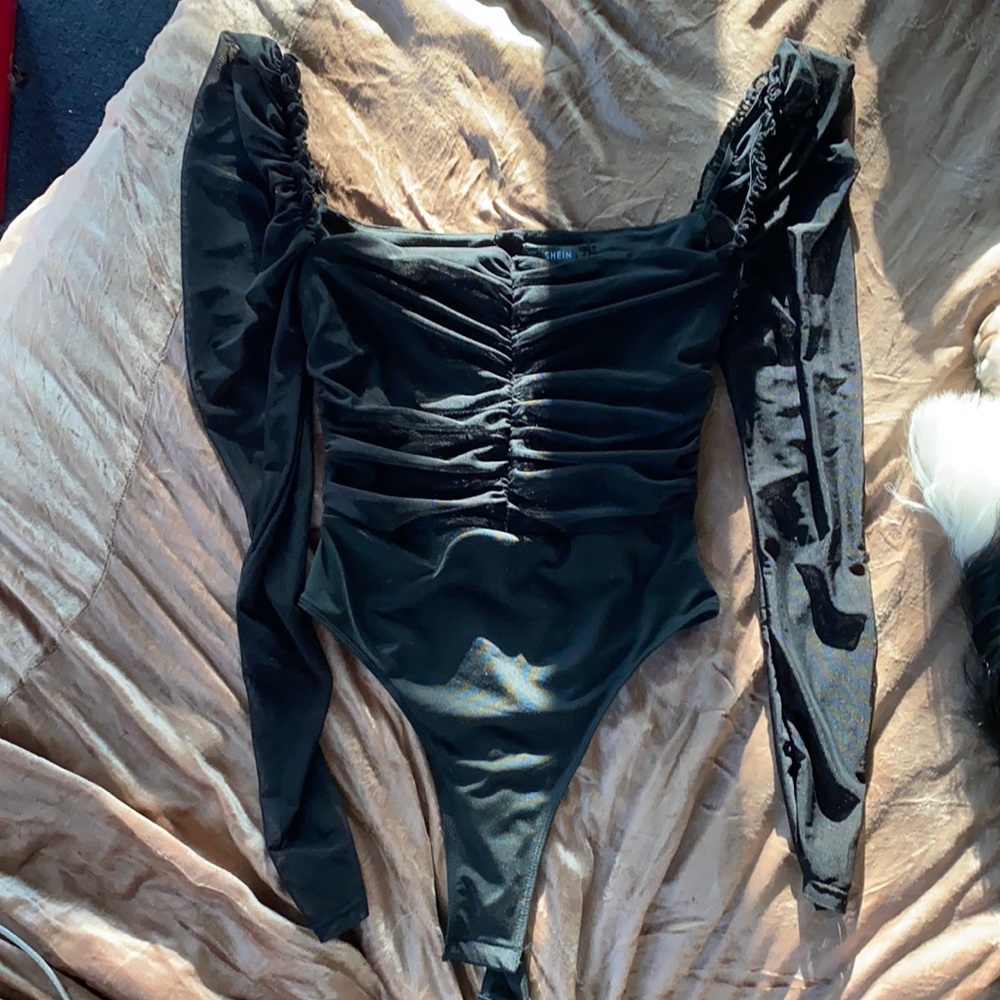 Shein black body suit